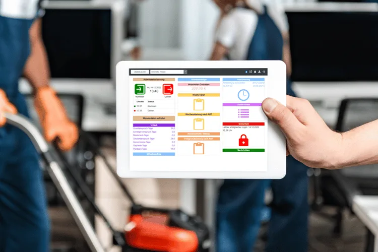 Grafik zur automatisierten Planung von Arbeitszeiten