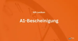 A1 Bescheinigung - HRTime